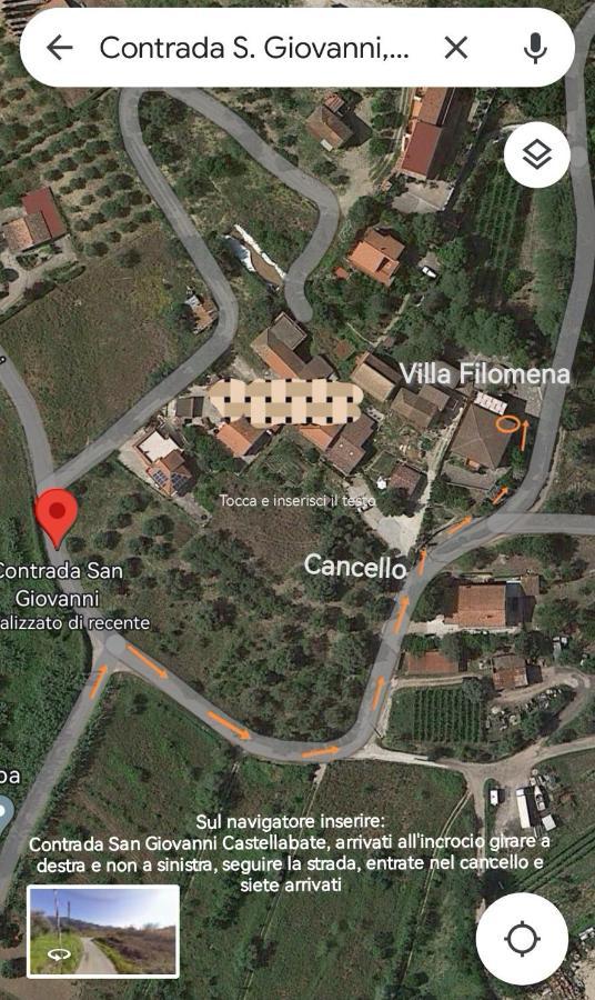 Villa Filomena Монтекориче Экстерьер фото